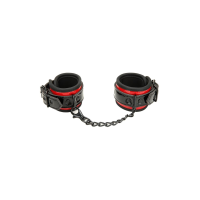 Наручники Whipsmart Heartbreaker Deluxe Buckle Love Cuffs черные, 70 см