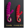 Вибратор кролик рельефный Gcandy
