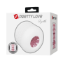 Мини-мастурбатор нереалистичный Pretty Love Crystle, белый