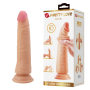 Фаллоимитатор реалистик, гибкий Pretty Love Kable с подвижной кожей, телесный, 21 х 3.7 см