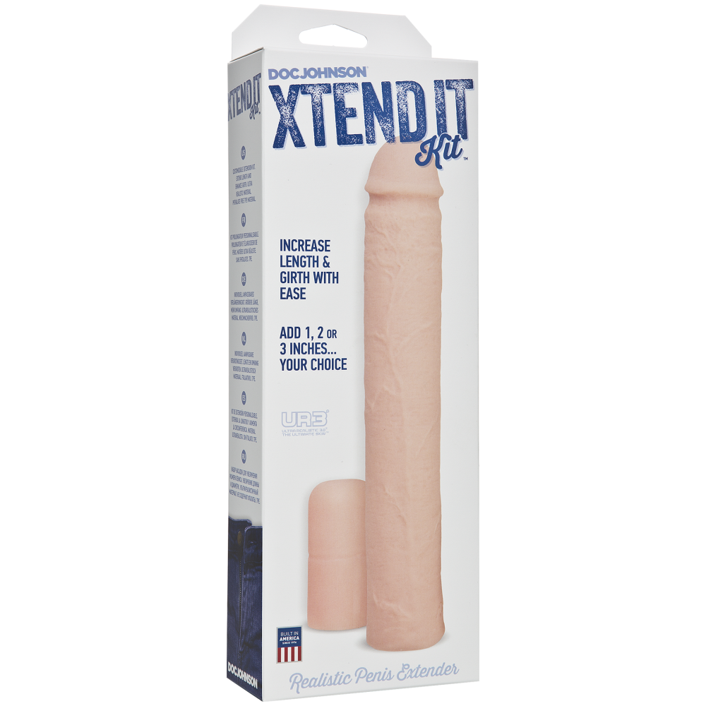 Насадка на член Doc Johnson Xtend It Kit White (мятая упаковка!!!)