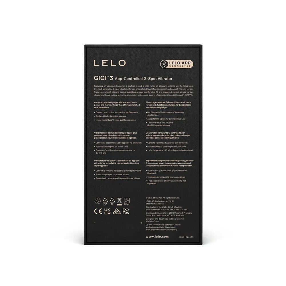 Вибратор точки G LELO GIGI 3 Deep Rose