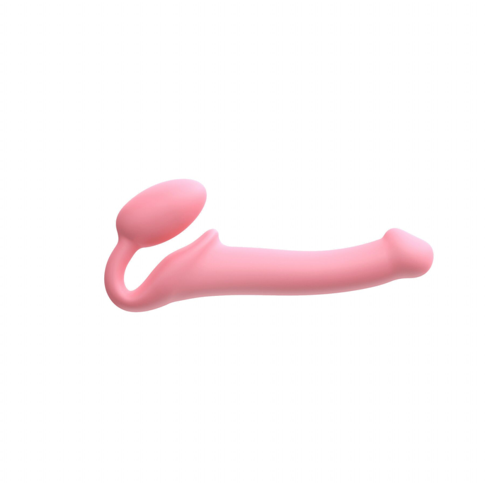 Безремневой страпон Strap-On-Me Rose M, полностью регулируемый, диаметр 3,3см