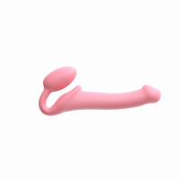 Безремневой страпон Strap-On-Me Rose XL, полностью регулируемый, диаметр 4,5см