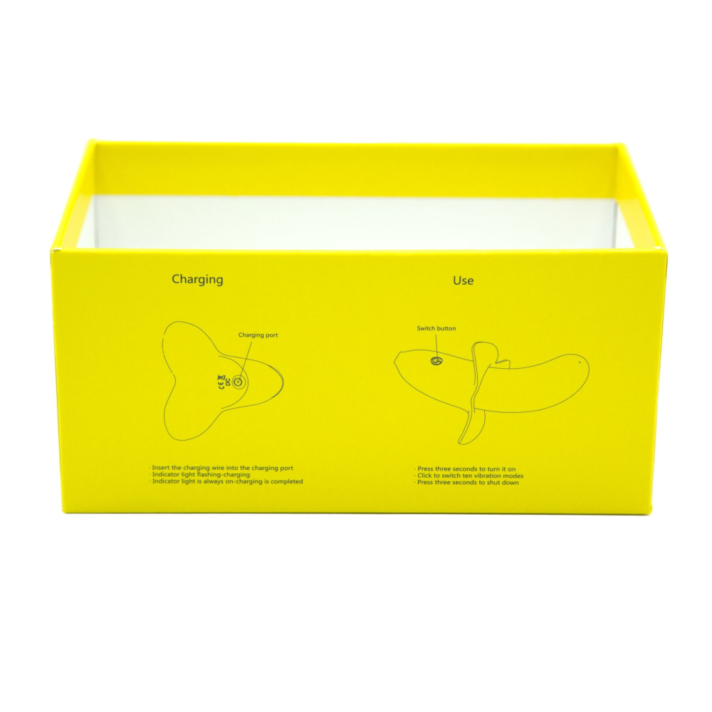 Вибратор-банан Banana Bliss Mini Silicone Vibrator, вагинально-клиторальная стимуляция, 10 режимов