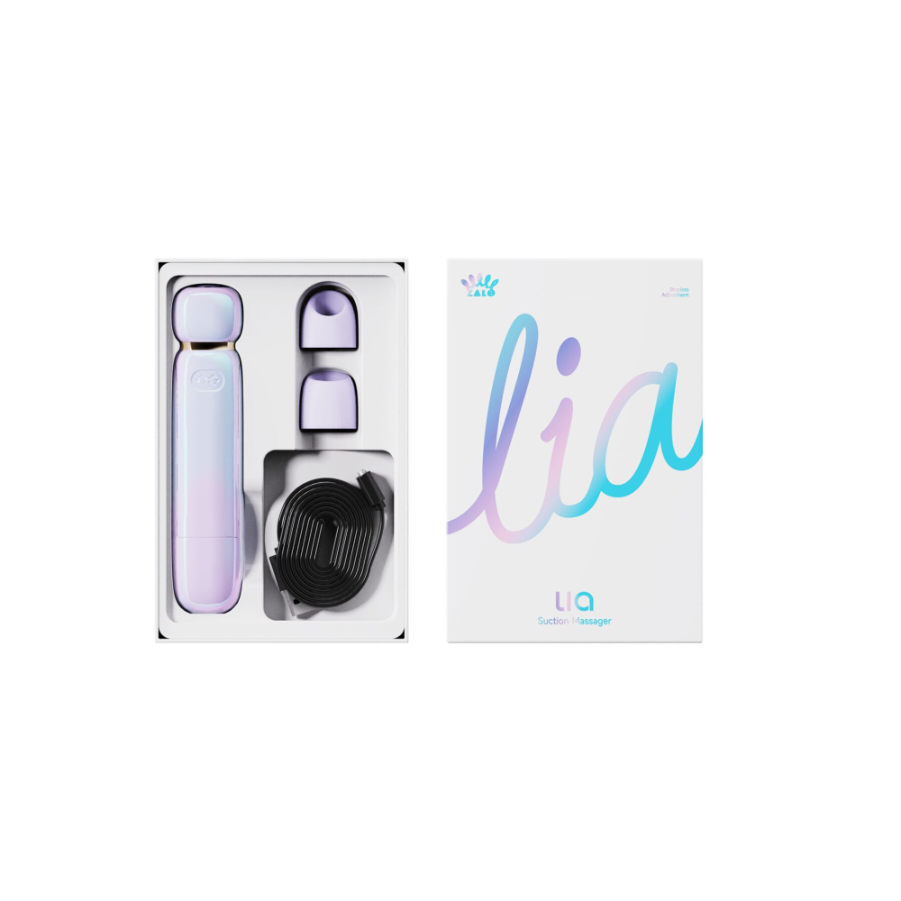 Вакуумный клиторальный стимулятор Zalo Lia Lavender Purple