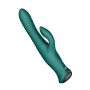 Пульсатор-кролик с вибрацией Zalo Mose 2 Turquoise Green
