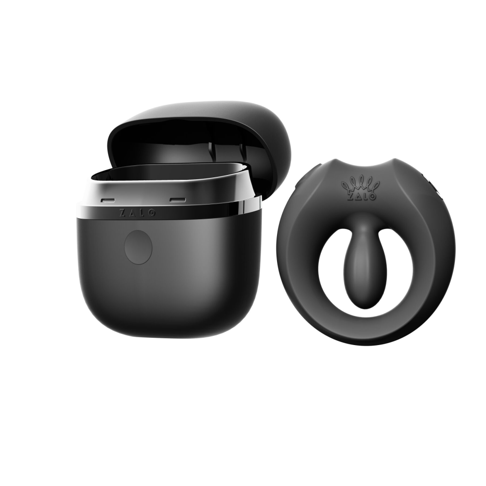 Эрекционное кольцо Zalo Apis Obsidian Black