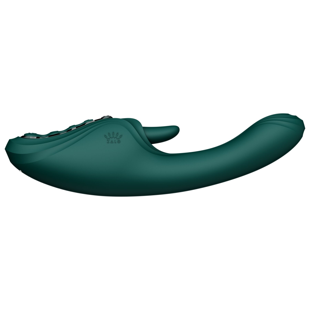 Вибратор-кролик Zalo Ares Turquoise Green