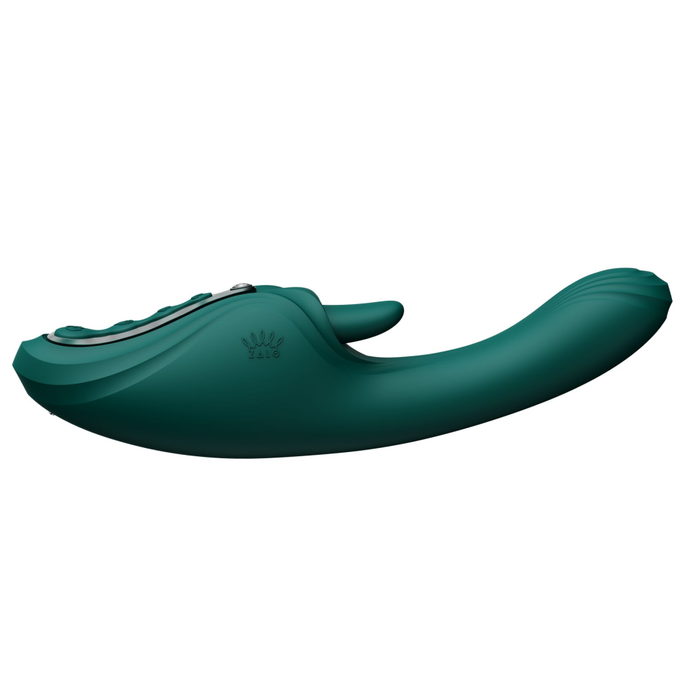 Вибратор-кролик Zalo Ares Turquoise Green