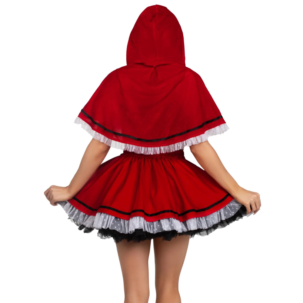 Костюм Красной Шапочки Leg Avenue Flirty Miss Red Top and Skirt XS