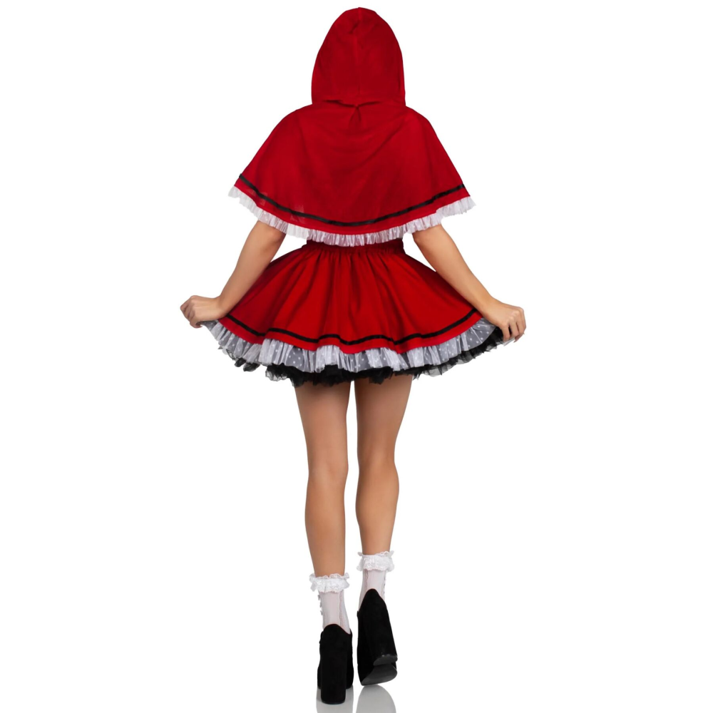 Костюм Красной Шапочки Leg Avenue Flirty Miss Red Top and Skirt XS