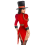 Костюм циркачки Leg Avenue Ravishing Ringmaster Bodysuit L