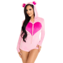 Комбинезон "Сладкий мишка" Leg Avenue Sweetheart Bear Velvet Romper S