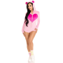 Комбинезон "Сладкий мишка" Leg Avenue Sweetheart Bear Velvet Romper S