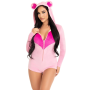 Комбинезон "Сладкий мишка" Leg Avenue Sweetheart Bear Velvet Romper XS