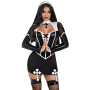Костюм монашки Leg Avenue Holy Hottie Dress XS