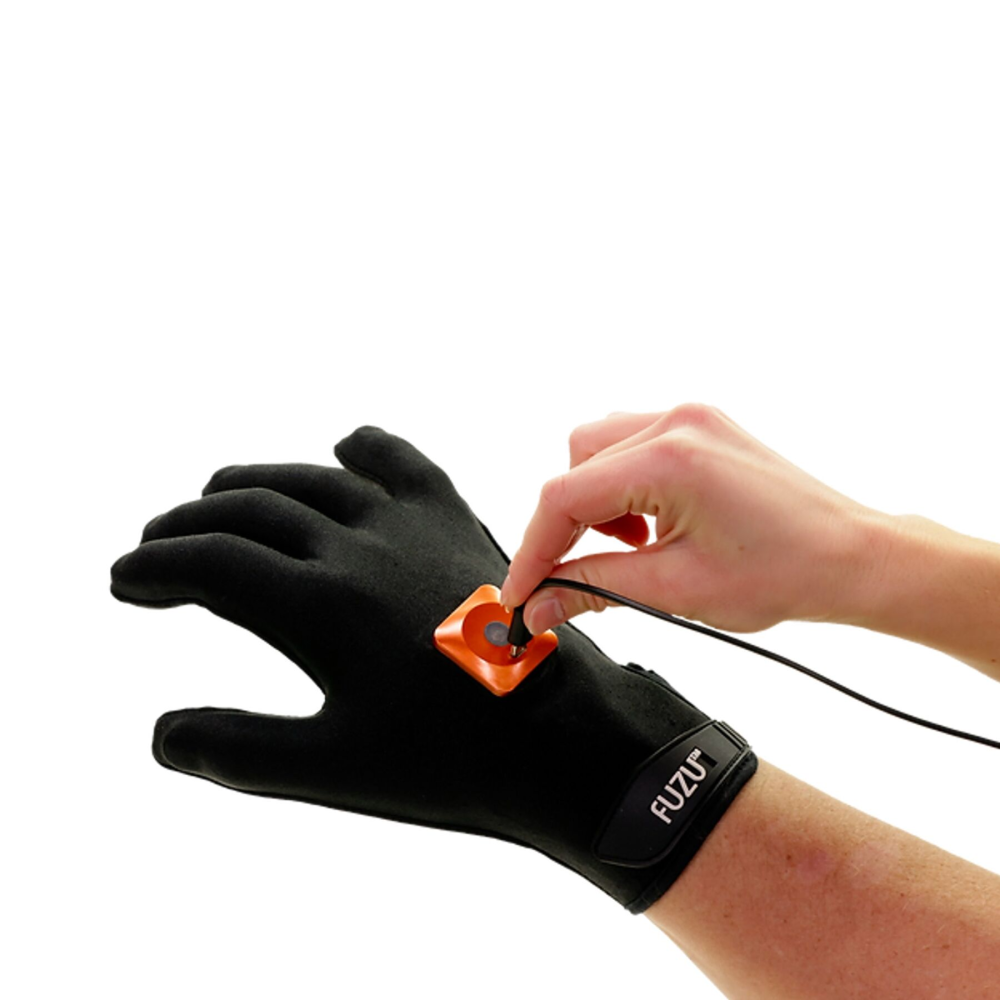 Виброперчатка (левая) FUZU Gloves Vibrating Massage Left Hand, 11 режимов