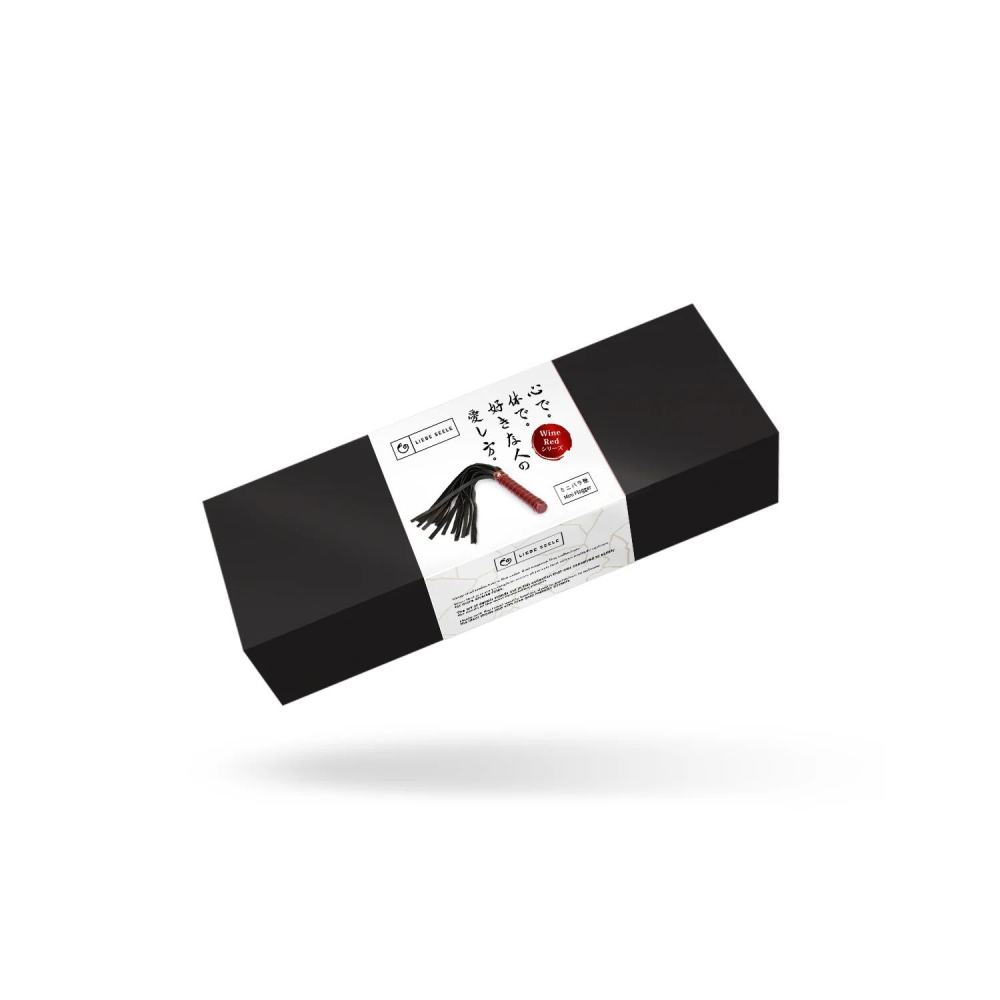 Флоггер Liebe Seele Wine Red Wine Red Mini Flogger
