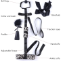 БДСМ-набор LOCKINK YEAHWOW Armbinder Restraint Set Black