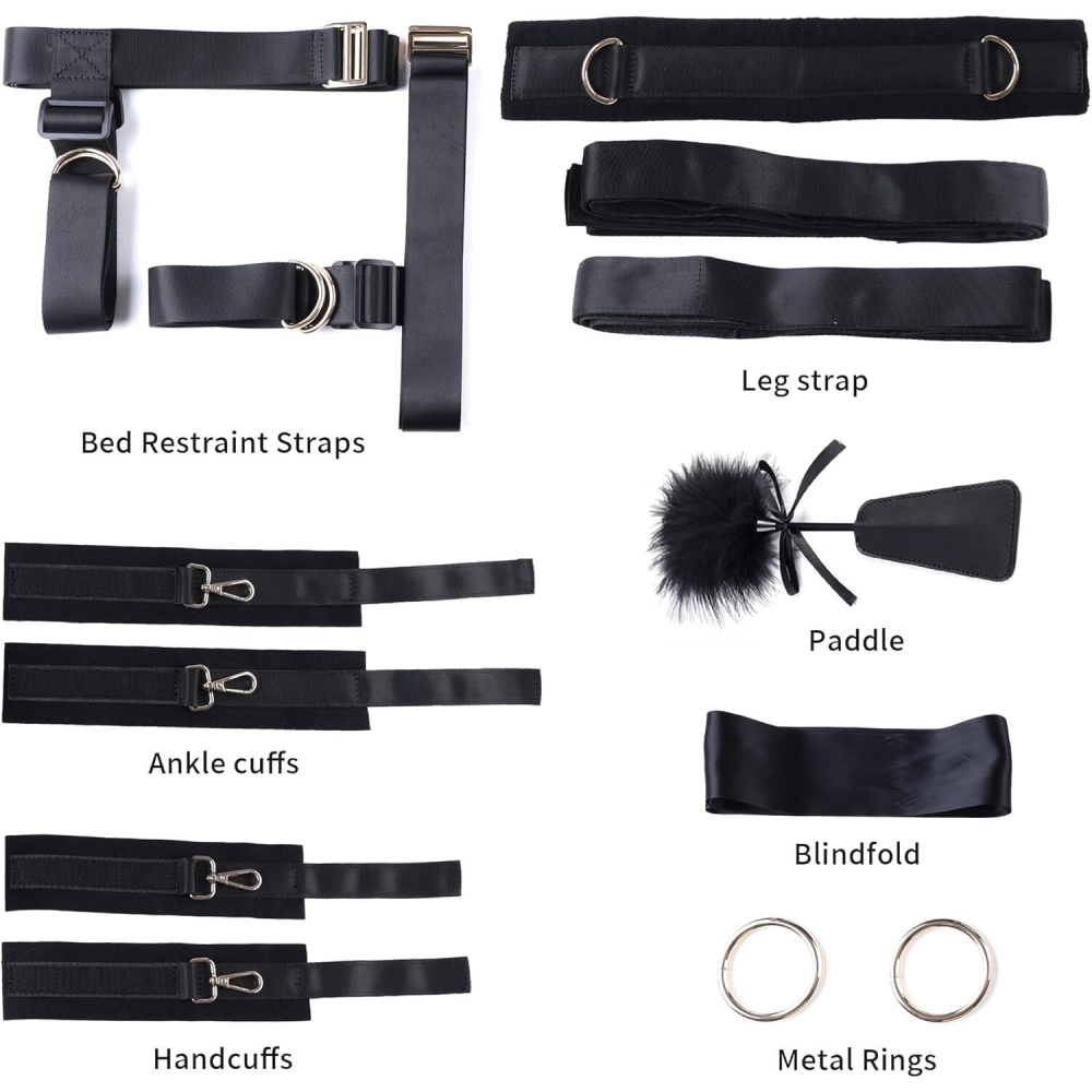 БДСМ-набор LOCKINK YEAHWOW Bed Restraint set