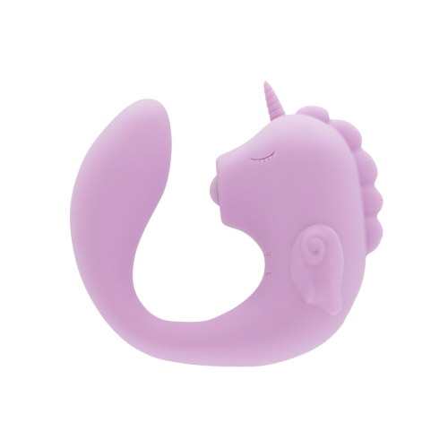 Вибратор-единорожка Unihorn - C Horse - Marina Lilac, вагинально-клиторальная стимуляция