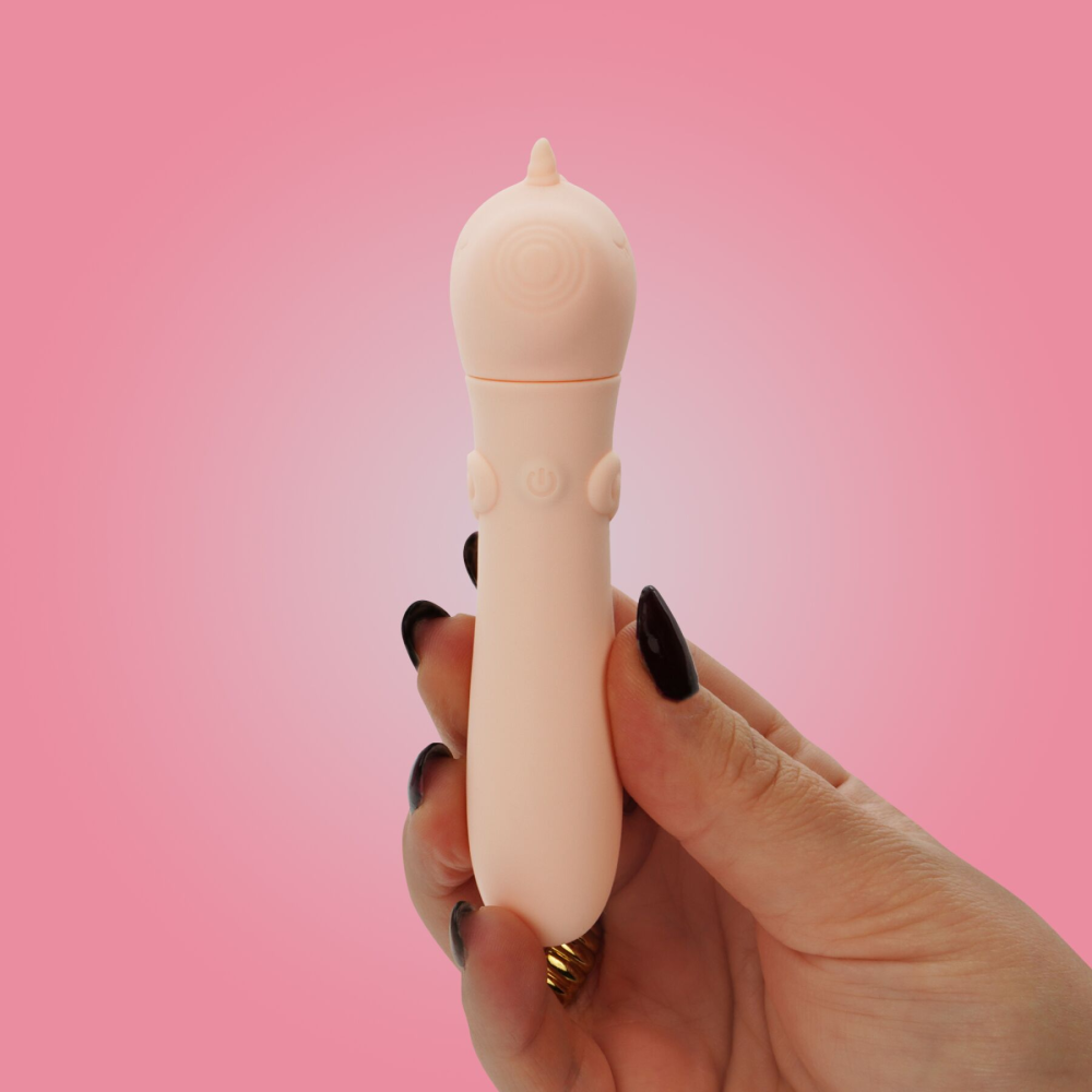 Вибратор-единорожка Unihorn USB Bullet - Heart Throb, вибропуля, USB зарядка