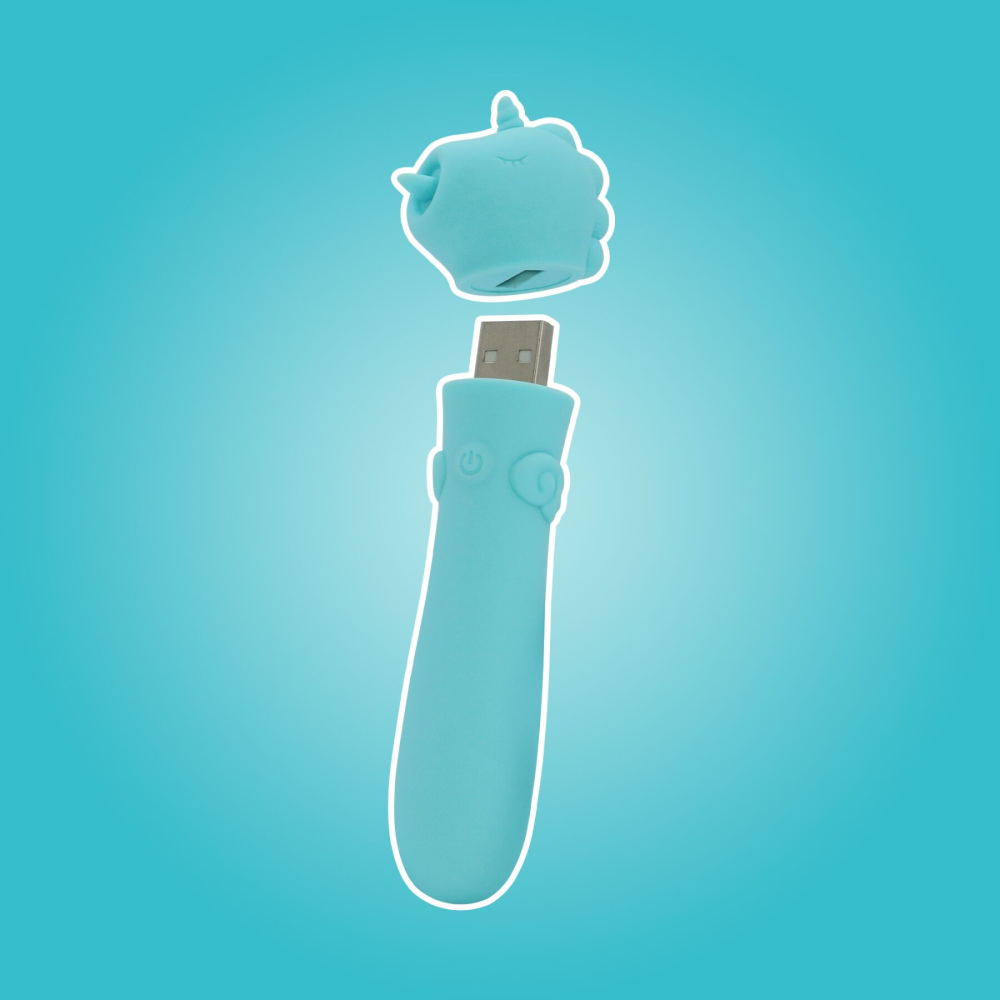 Вибратор-единорожка Unihorn USB Bullet - Mount'n Peak, вибропуля, USB зарядка