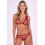 Комплект Passion BELISSANA SET burgundy S