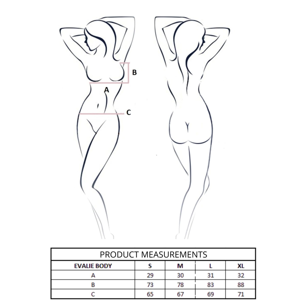 Боди Passion EVALIE BODY white M