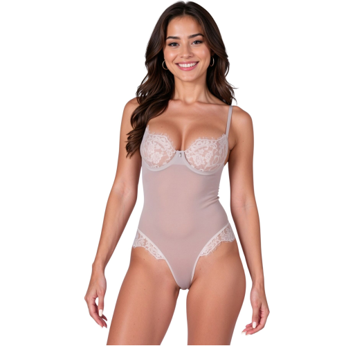 Боди Passion ZOVEL BODY light grey L