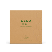Презервативы LELO HEX Condoms Organic 36 Pack, тонкие и суперпрочные
