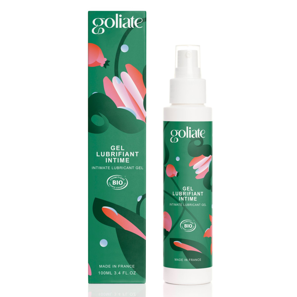 Гель-лубрикант Goliate Gel Lubrifiant Intime, 100 мл, экстракт красных водорослей, веган-френдли