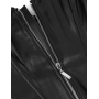 Корсет с застежкой молнией Star Night Sexy Leather и шнуровкой, черный, XS (без коробки)