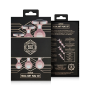 Набор анальных игрушек Rosy Gold - Metal Butt Plug Set 3 Pieces