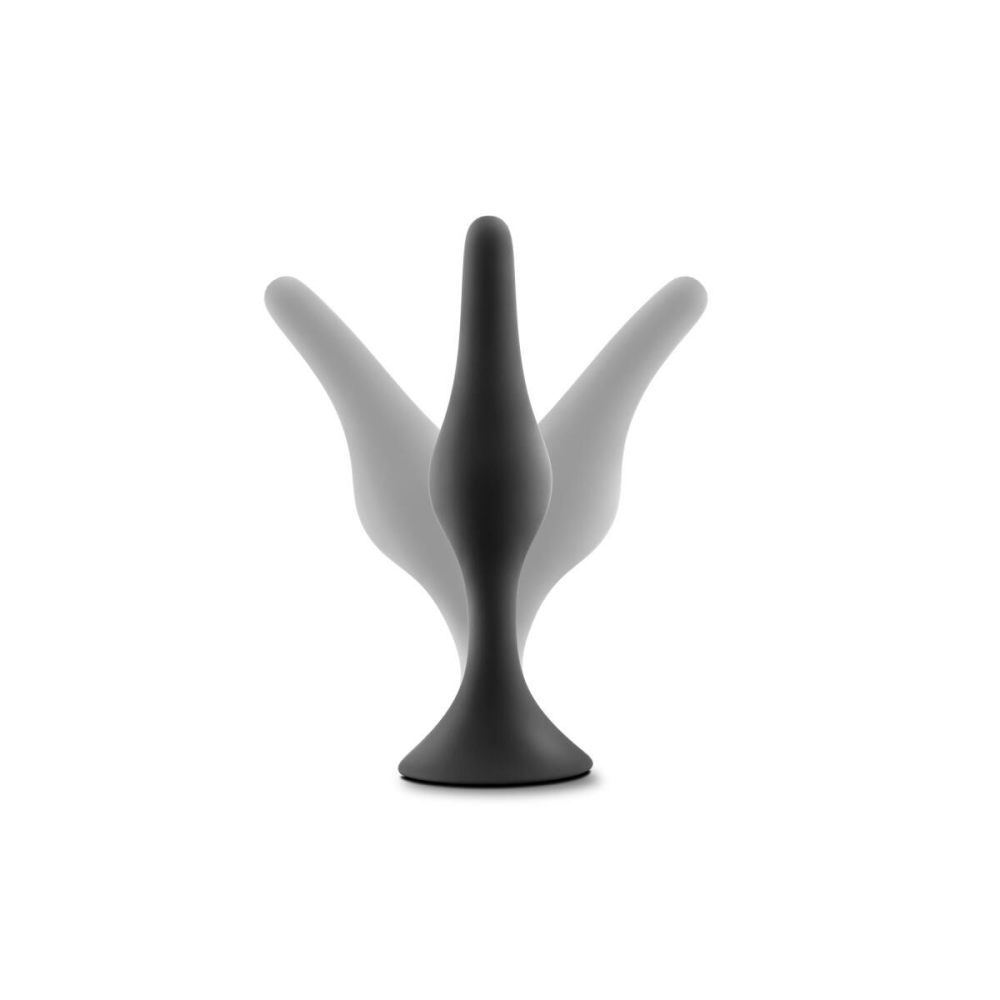 Набор анальных пробок Blush Luxe Beginner Plug Kit Black