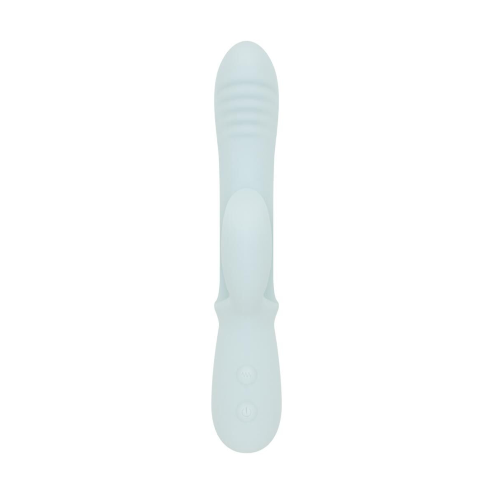 Вибратор-кролик Good Vibes Only - SAGE Triple Stimulation Vibe Soft Silicone - Blue