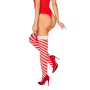 Чулки Obsessive Kissmas stockings L/XL