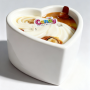 Массажная свеча с ароматом орехового крема Candy Nut Cream в форме сердца, 70 мл