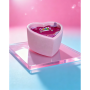 Массажная свеча с ароматом жвачки Candy Bubble Gum в форме сердца, 70 мл
