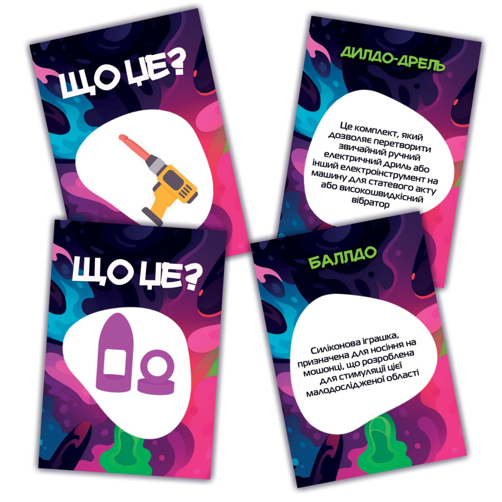 Игра для взрослых «Що це?» 18+ (UA)