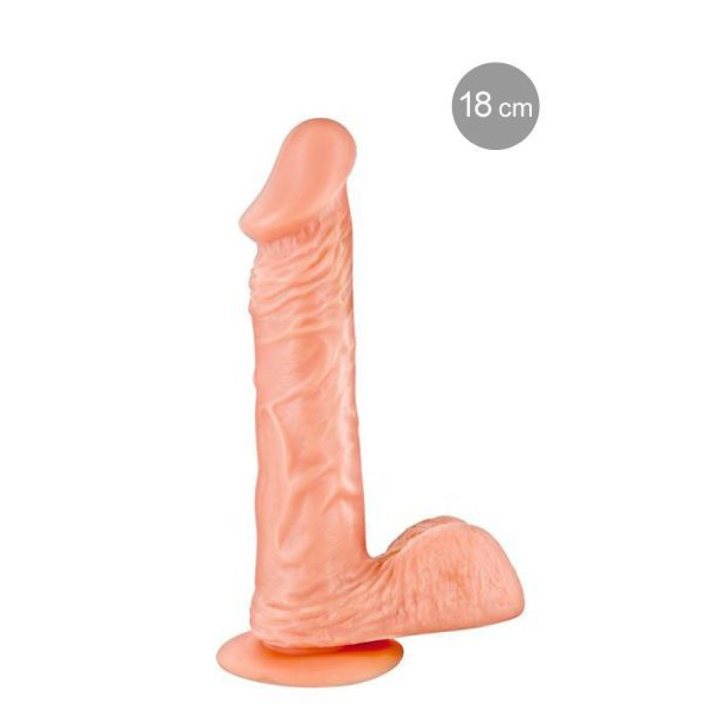 Фаллоимитатор Real Body - Real Tony Flash, TPE, диаметр 3,5см