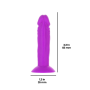 Набор фаллоимитаторов ADDICTION Silly Willy 3.3” Silicone Dildo, 3 цвета, 12 шт