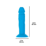 Набор фаллоимитаторов ADDICTION Silly Willy 3.3” Silicone Dildo, 3 цвета, 12 шт
