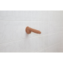 Фаллоимитатор ADDICTION Steven 7.5" Silicone Dong Caramel, вибропуля в подарок