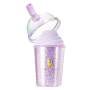 Вакуумний стимулятор в форме стаканчика для коктейля с трубочкой BeYourLover Joy Cup лиловый
