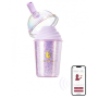 Вакуумний стимулятор в форме стаканчика для коктейля с трубочкой BeYourLover Joy Cup лиловый