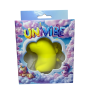 Стимулятор клитора с пульсацией UNIVIBE Единорог, 5 режимов, жёлтый