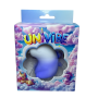Стимулятор клитора с язычком UNIVIBE Единорог, 10 режимов, градиент бело-фиолетовый