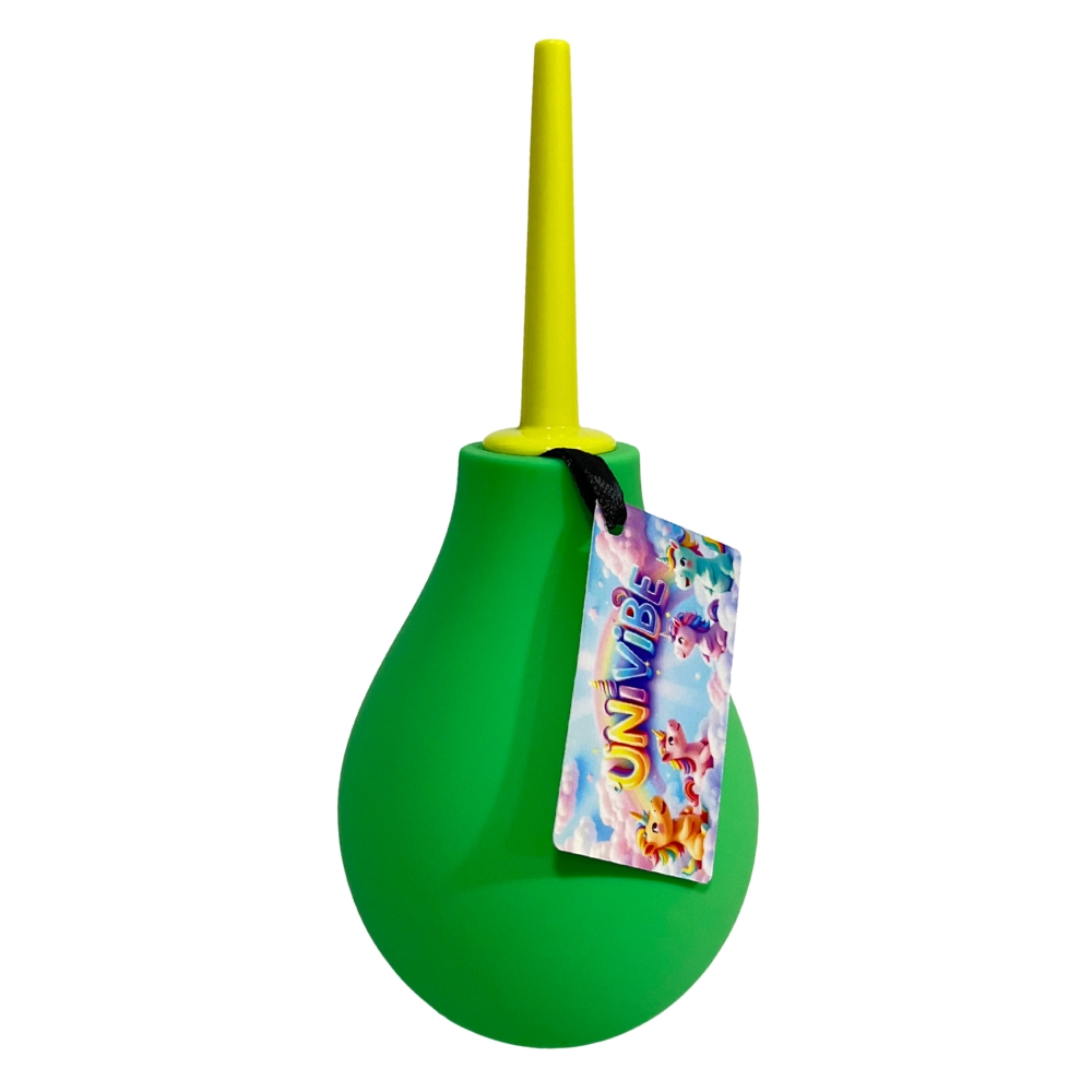 Анальный душ UNIVIBE Green and Yellow